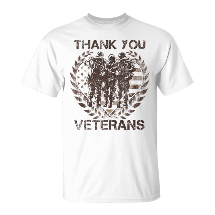 Thank You For Your Service Veteran Memorial Day Military T-Shirt