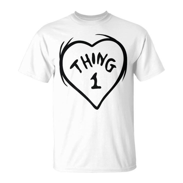 Thing 1 Heart T-Shirt