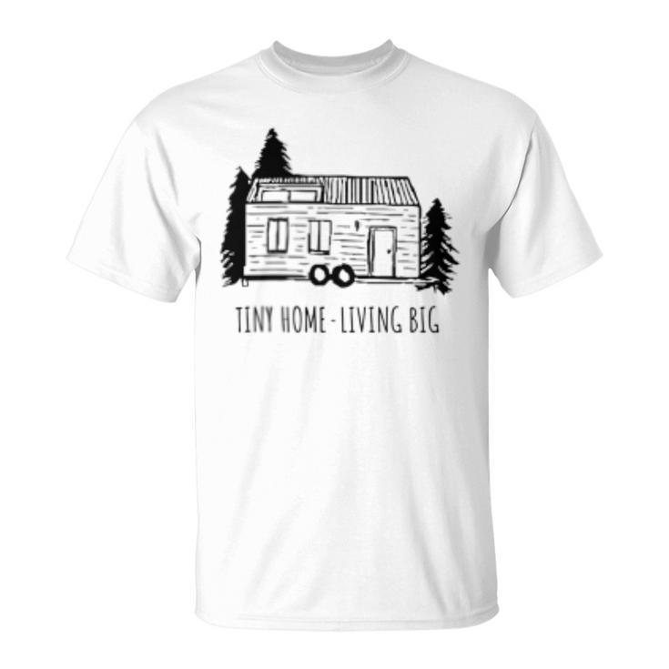 Tiny House Handgezeichnetes Kleines Tiny House Tiny House T-Shirt