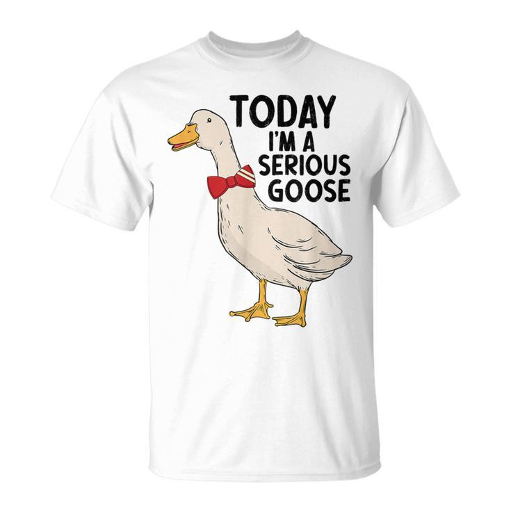Today Im A Serious Goose T-Shirt