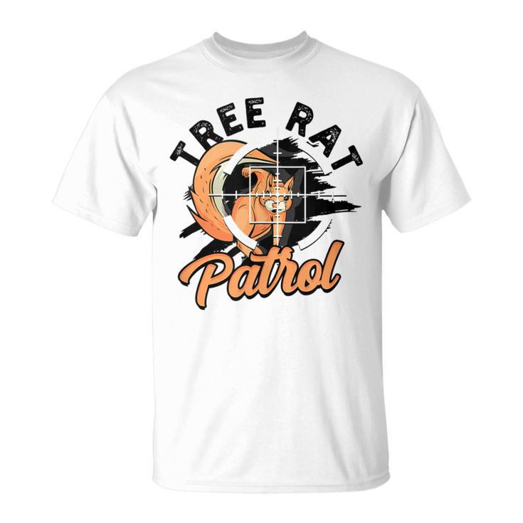 Tree Rat Patrol Squirrel Wildlife Animal In The Forest T-Shirt