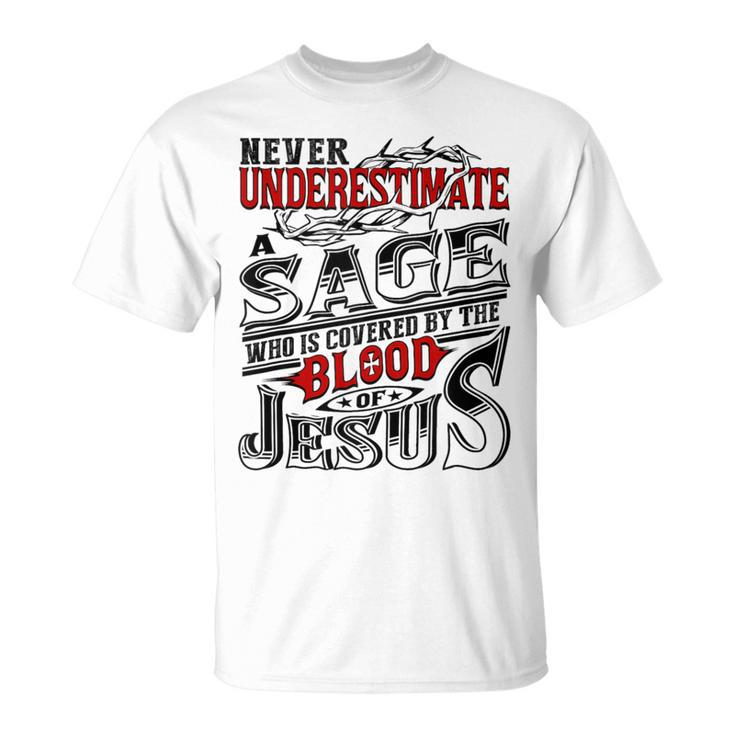 Underestimate Sage Family Name T-Shirt