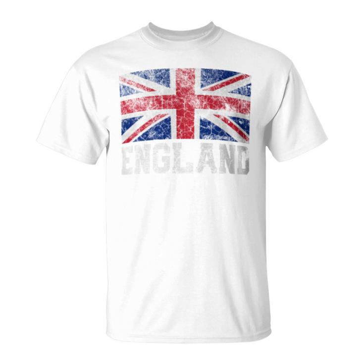 Union Jack Flag Uk England United Kingdom Roots Women T-Shirt