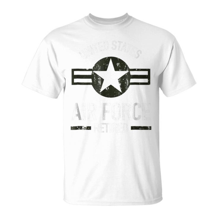 United States Retired Air Force Military Retirement T-Shirt