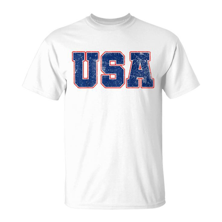 Usa Flag Us Flag American Flag United States Of America Flag T-Shirt