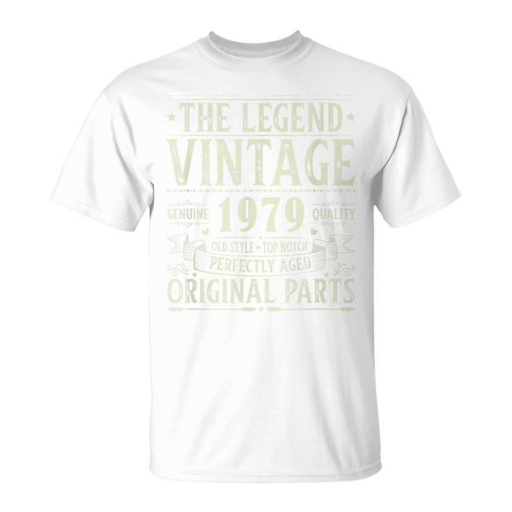 Vintage 1979For Retro 1979 Birthday T-Shirt