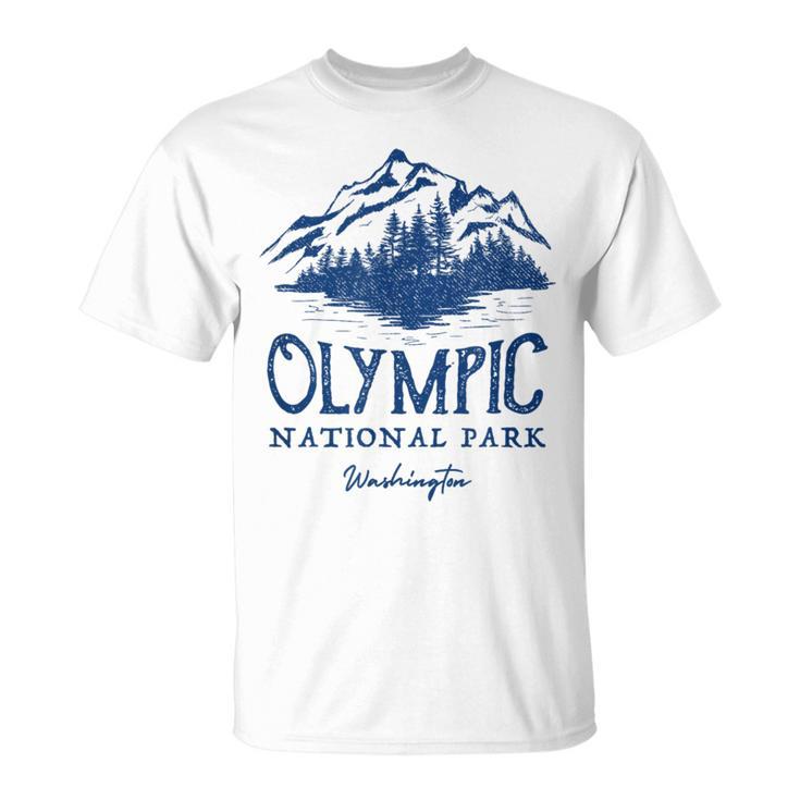 Vintage Olympic National Park Washington T-Shirt