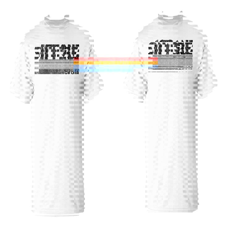 Vintage Retro 70s 1980s Santa Cruz Ca T-Shirt