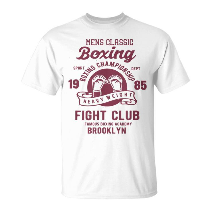 Vintage Style Boxing T Boxing Gloves Graphics T-Shirt