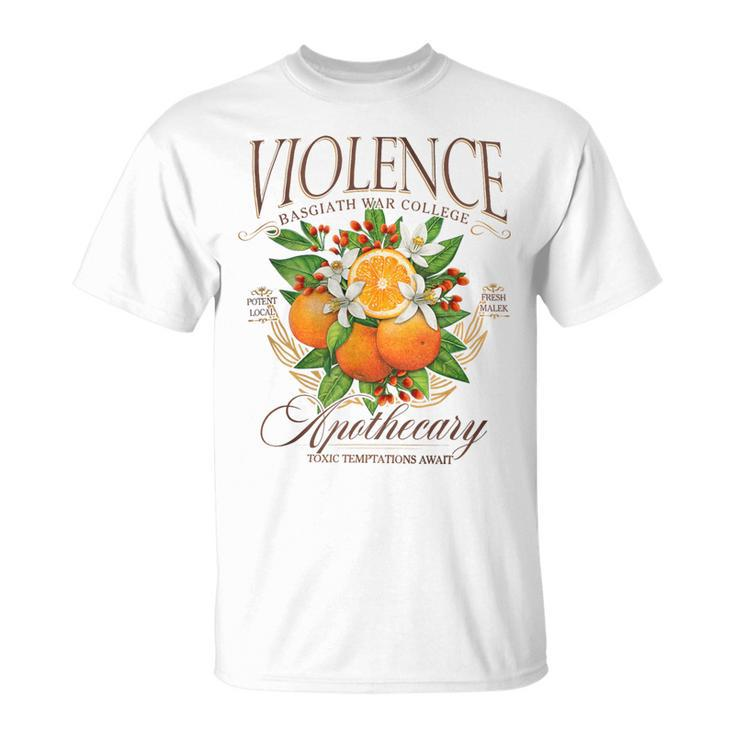 Violet Apothecary Basgiath War College Fourth Wing Bookish T-Shirt