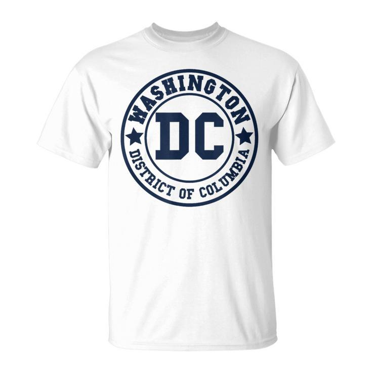 Washington Dc Athletic Throwback Classic T-Shirt