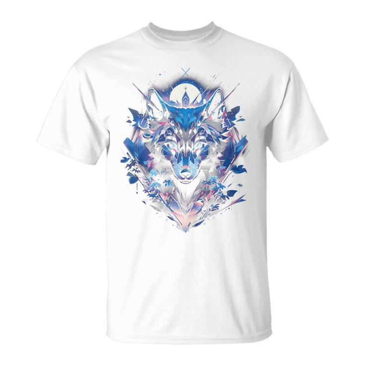 Wolf Wolf Pack Werewolf Forest Spirit Animal Anime T-Shirt