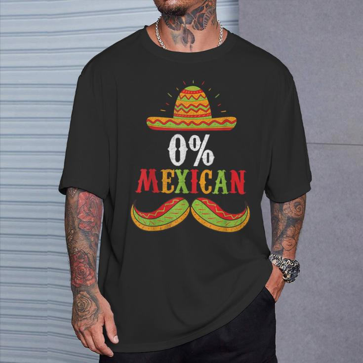 0 Mexican Cinco De Mayo Fiesta Sombrero Boys Men T-Shirt Gifts for Him
