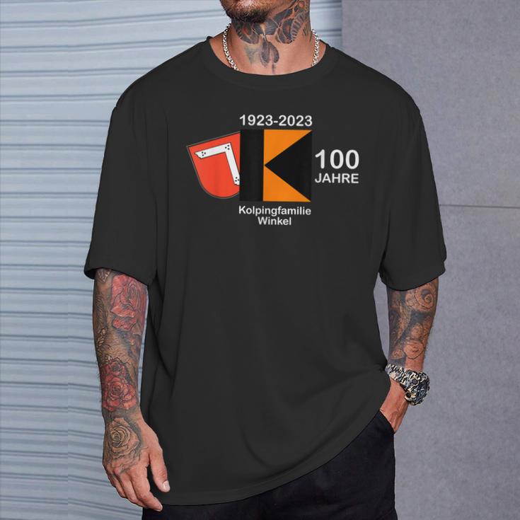 100 Jahre Kolpingfamilie Winkel Black T-Shirt Geschenke für Ihn