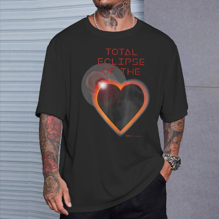 2024 Total Eclipse Of The Solar Heart Astronomy T-Shirt Gifts for Him