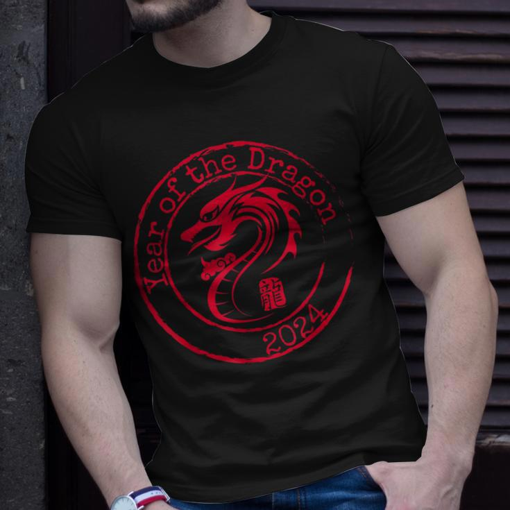 2024 Year Of The Dragon Lunar Chinese New Year T-Shirt Gifts for Him