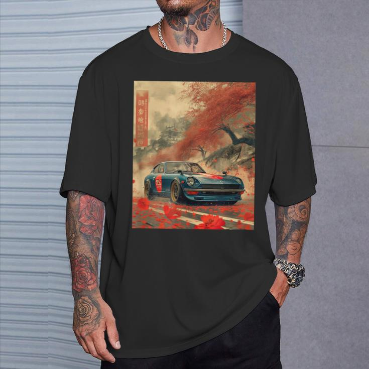 240Z Old School Japanese Classic Car S30 T-Shirt Gifts for Him