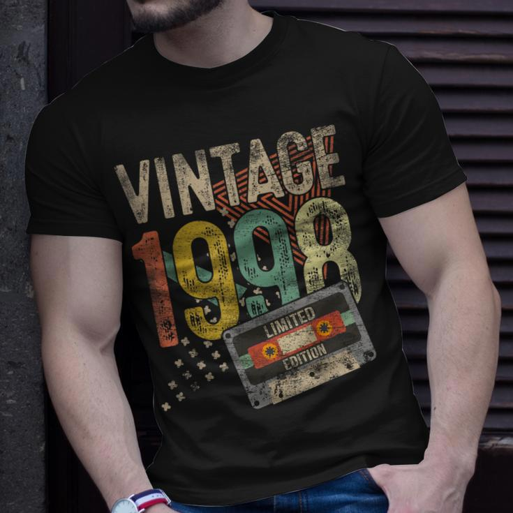 25 Year Old Vintage 1998 Limited Edition 25Th Birthday T-Shirt Gifts for Him