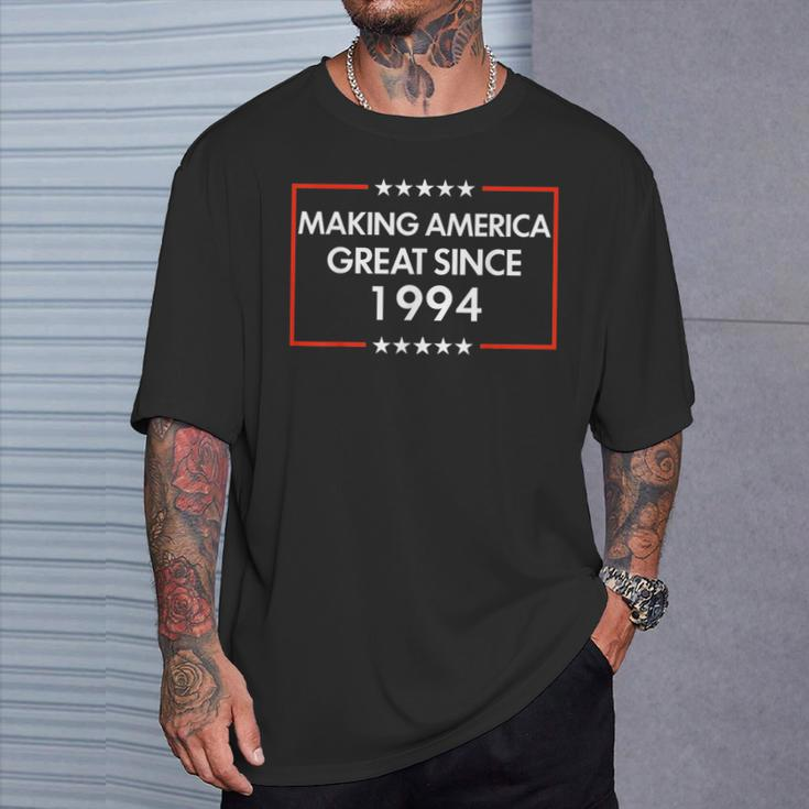 30Th Birthday Making America Great Since 1994 T-Shirt Gifts for Him