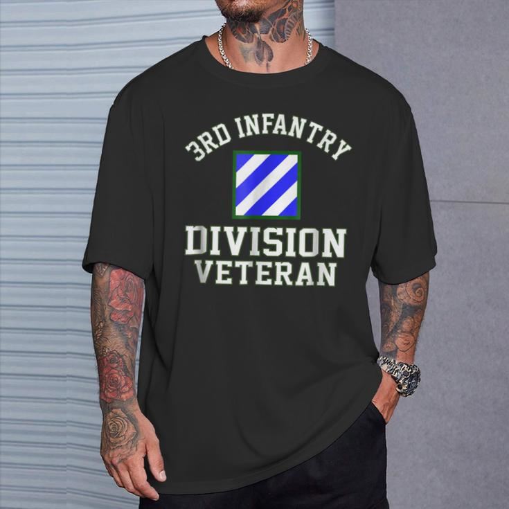 3Rd Infantry Division Veteran T-Shirt Gifts for Him