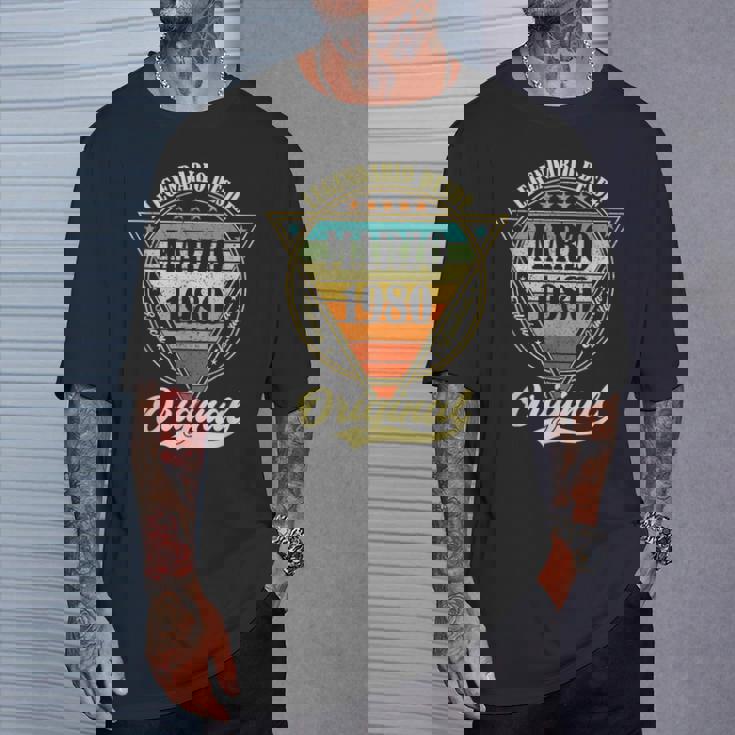 44 Cumpleaños Nacido En Marzo De 1980Intage 44 Años Camiseta unisex Regalos para él