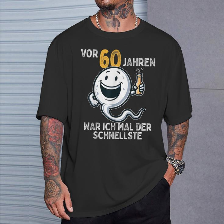 60 Geburtstag Mann Frau 60 Jahre 1964 Deko Lustig Geschen T-Shirt Geschenke für Ihn