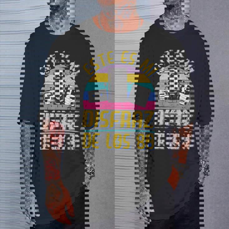 80S Outfit & 80S Costume Hombre Niño Disfraz Años 80 Party Camiseta unisex Regalos para él