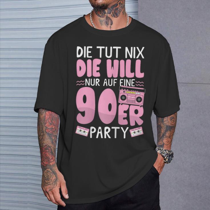 90S Outfit Will Nur Auf Eine 90S Party 90S T-Shirt Geschenke für Ihn