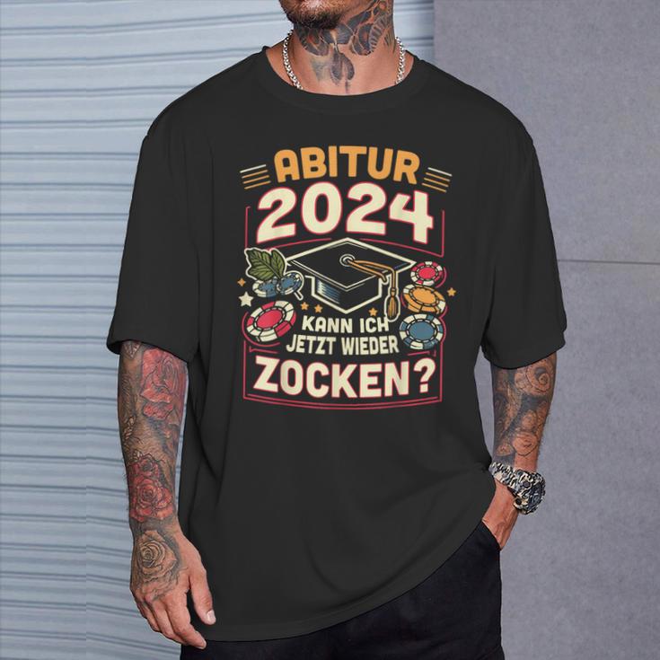 Abi Abitur Graduation Exam 2024 Gymnasium T-Shirt Geschenke für Ihn