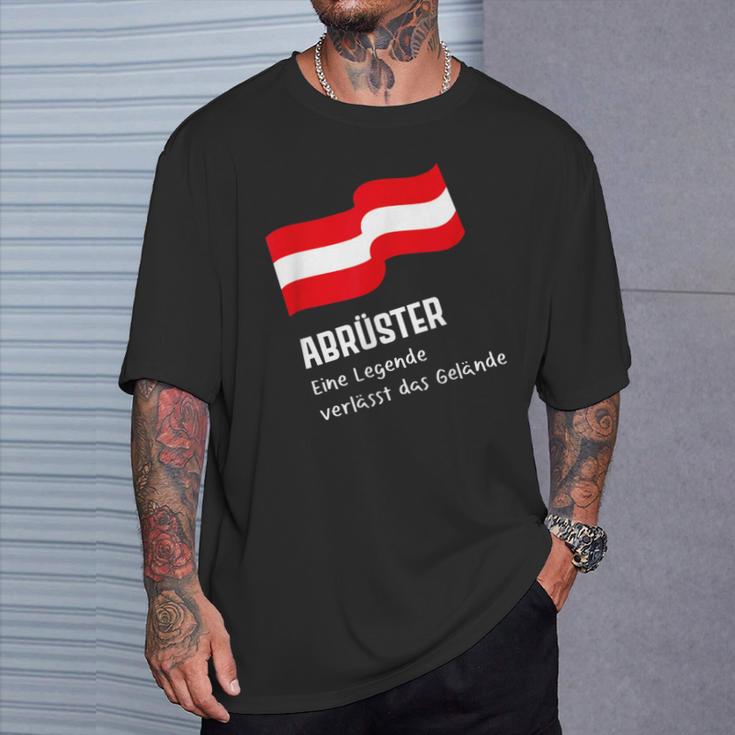 Abrüster Ein Legende Verlasses Das Gelände T-Shirt Geschenke für Ihn