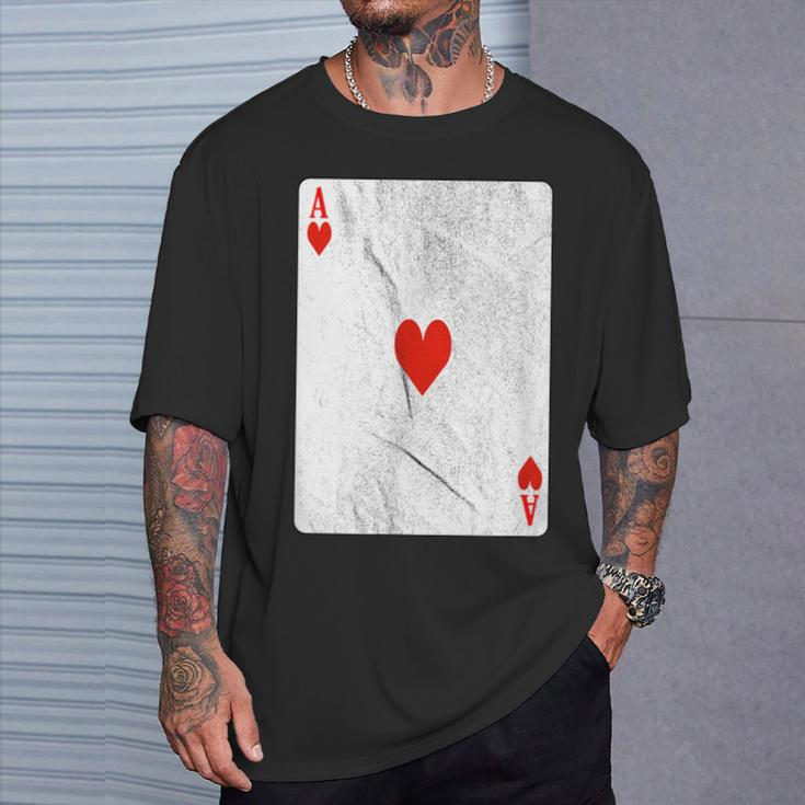 Ace Of Hearts T-Shirt Gifts for Him