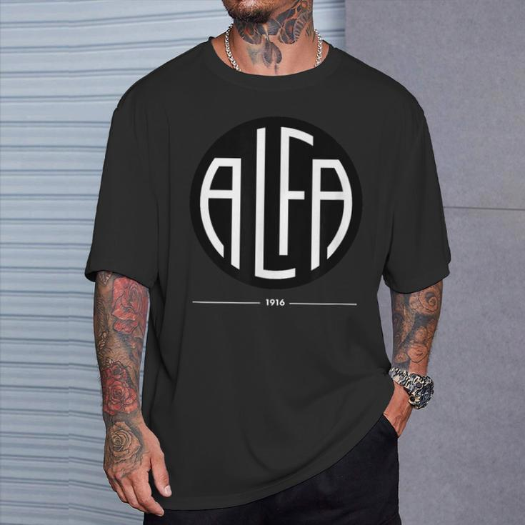 Alfa Logo Alfa Logo 1916 T-Shirt Geschenke für Ihn