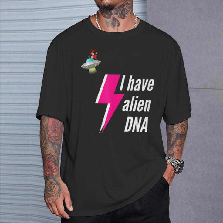 I Have Alien Dna Demon Ufo Sci-Fi Galaxy T-Shirt Gifts for Him