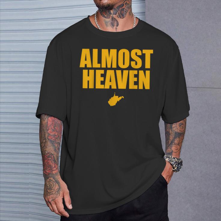 Almost Heaven West Virginia T-Shirt Gifts for Him