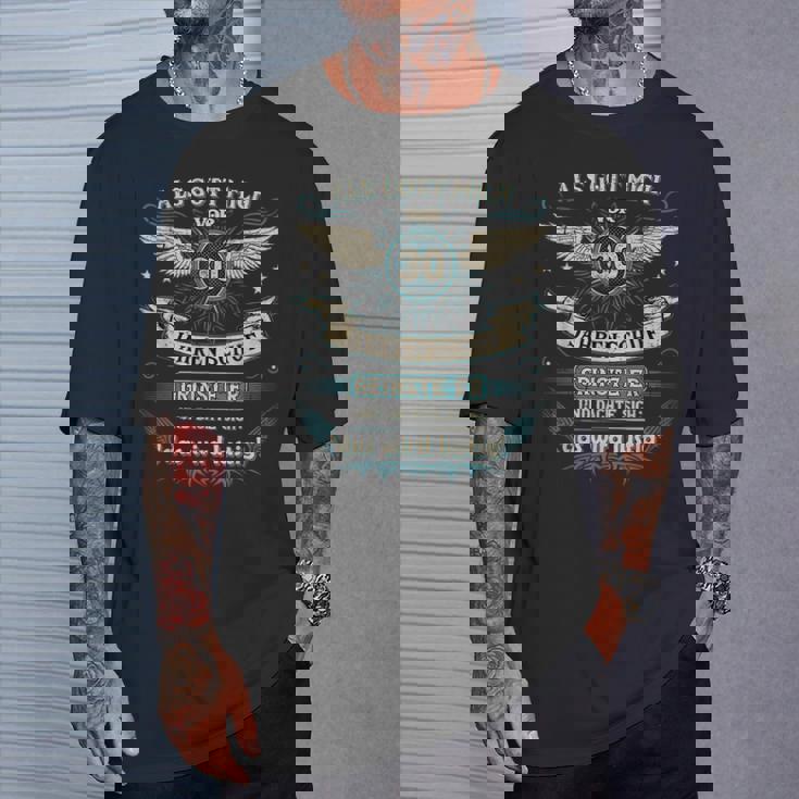 Als Gott Mich 30 Jahre Vor Schuf Grinste Er Das Wird T-Shirt Geschenke für Ihn