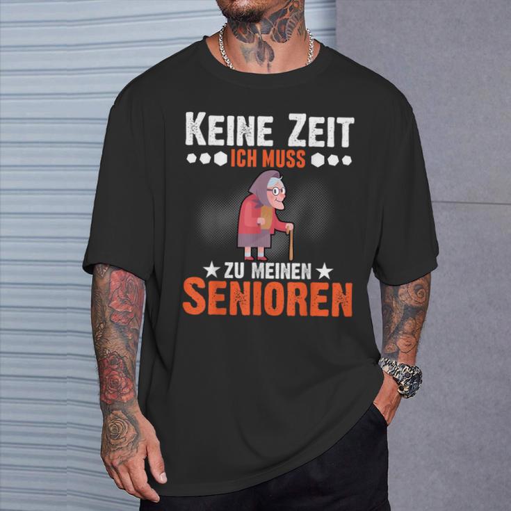 Altenpflegerin Pflegerin Krankenpfleger Pflege Alt Enpfleger T-Shirt Geschenke für Ihn