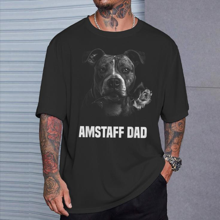 Amstaff Dad T-Shirt Geschenke für Ihn