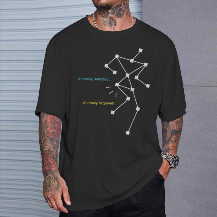 Anomaly Detected Sls Ghost Hunting Paranormal T-Shirt Gifts for Him