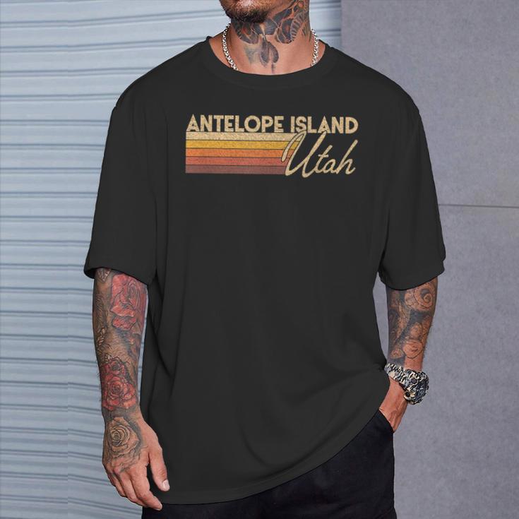 Antelope Island Utah T-Shirt Gifts for Him