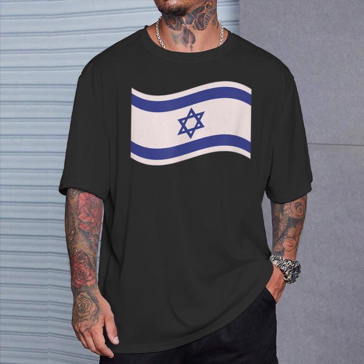Apoye A Israel Con La Bandera Israelí Con La Estrella De David Camiseta unisex Regalos para él