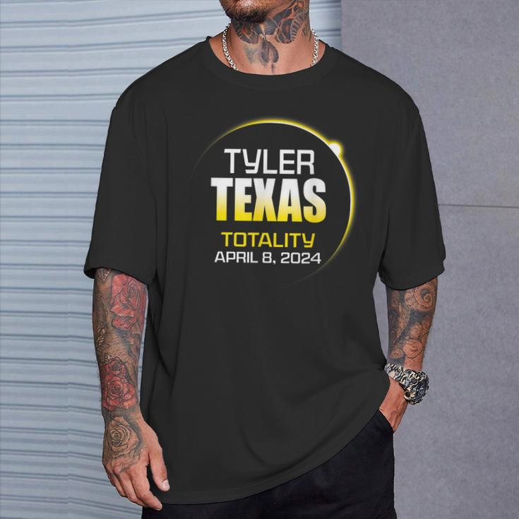 April 2024 Total Solar Totality Eclipse Tyler Texas T-Shirt Gifts for Him
