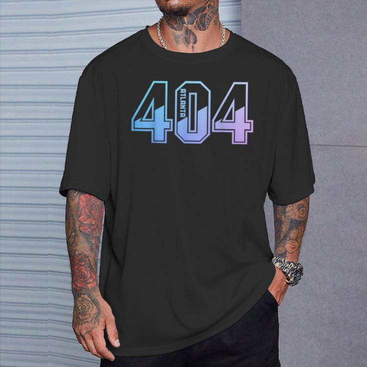 Atlanta Georgia Atl 404 Area Code Pride Vintage T-Shirt Gifts for Him