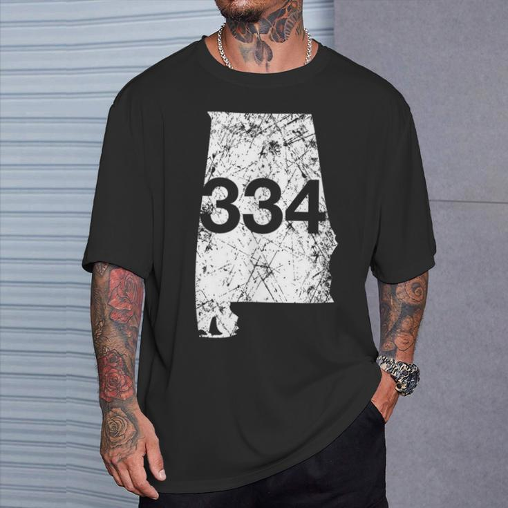 Auburn Dothan Selma Area Code 334 Alabama T-Shirt Gifts for Him