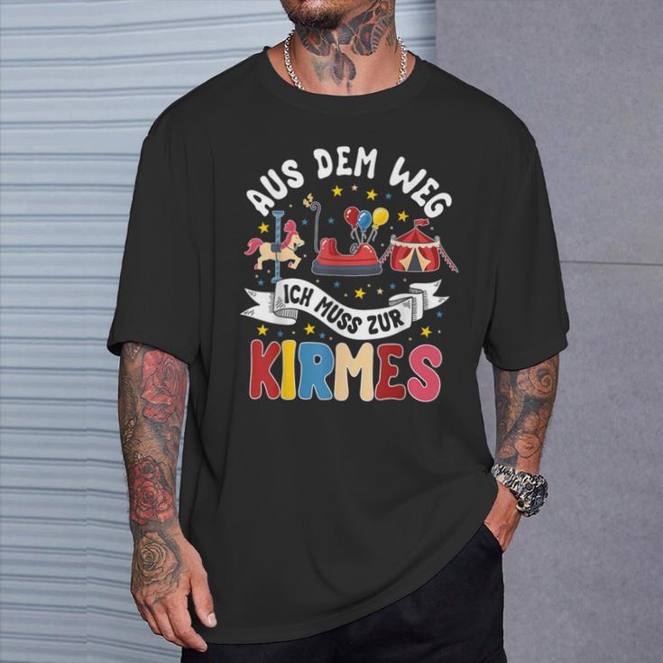 Aus Dem Weg Ich Muss Zur Kirmes S T-Shirt Geschenke für Ihn