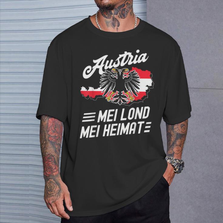 Austria ienna Flag Costume T-Shirt Geschenke für Ihn