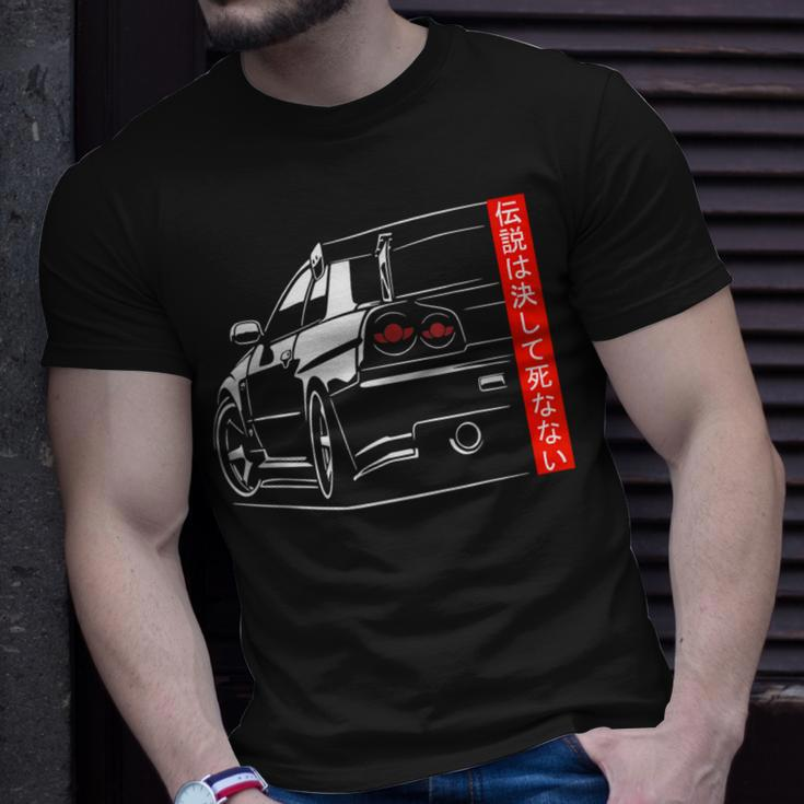 Automotive Jdm Legend Tuning Car 34 Japan T-Shirt Gifts for Him