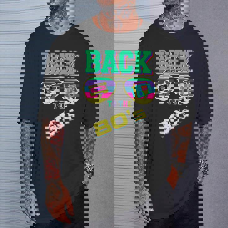 Back To 80'Sintage Retro 1980S 80S Divertido Disfraz 80 Camiseta unisex Regalos para él