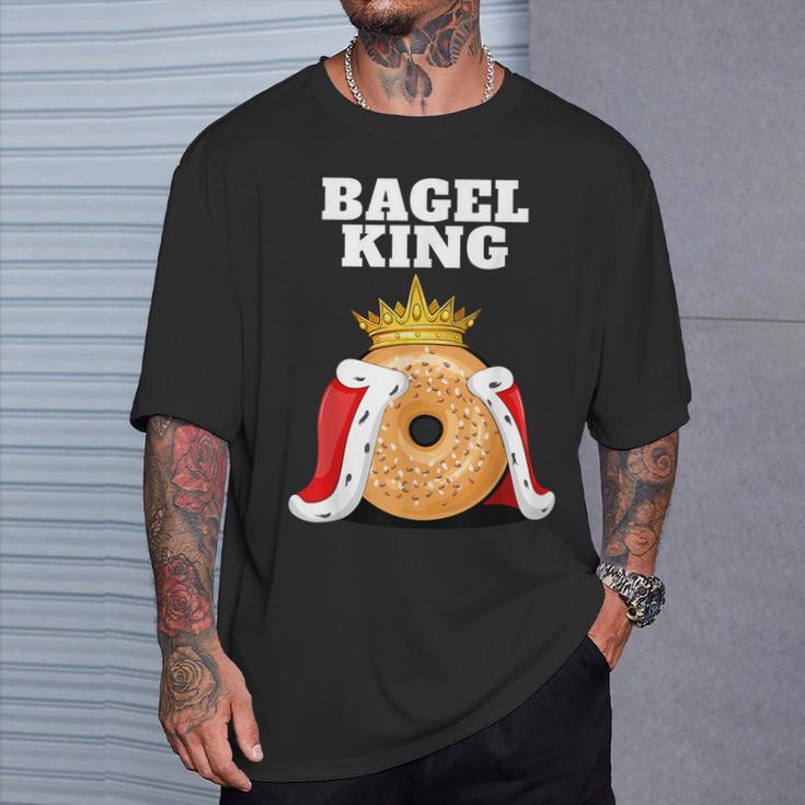 Bagel King Bagel Lover Cute Bagel T-Shirt Geschenke für Ihn