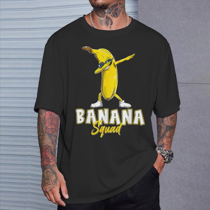 Banana Squad Dabbing Banana Food & Dab T-Shirt Gifts for Him