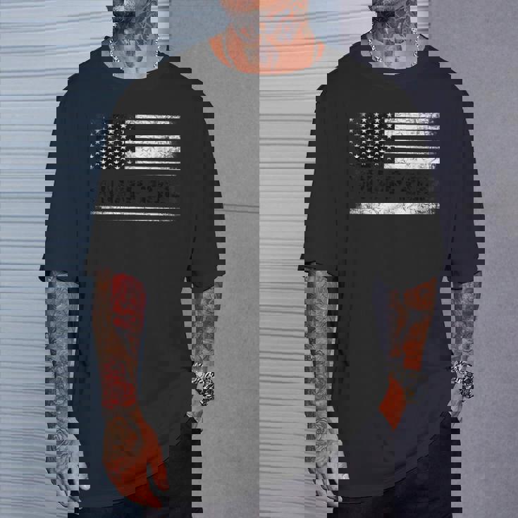 Bandera Estadounidense De Donald Trump 2024 Bandera Estadounidense Trump 2024 Camiseta unisex Regalos para él